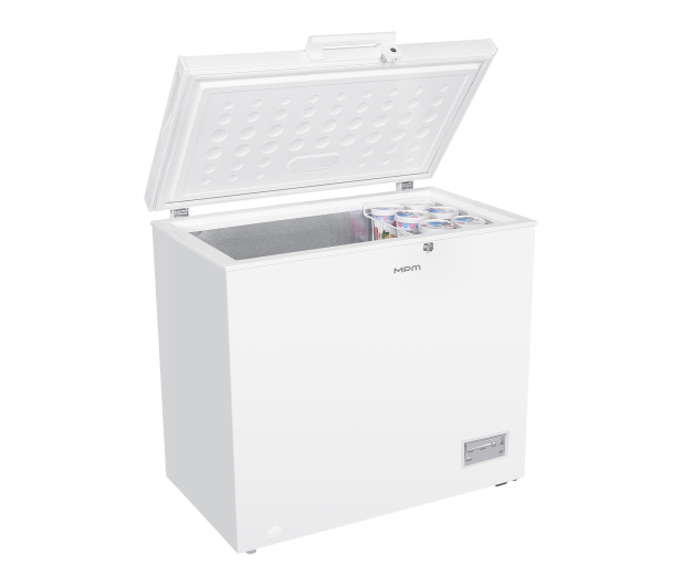 Zamrażarka MPM 200-SK-16/D Winter Security 84,5cm 40dB Biała Zamek 12kg/24h 198L - 1502350 - zdjęcie 3